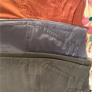 Toad&Co Earthworks Ankle Pants 3 Pair